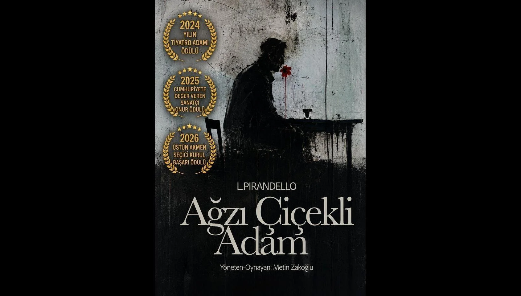 Ağzı Çiçekli Adam